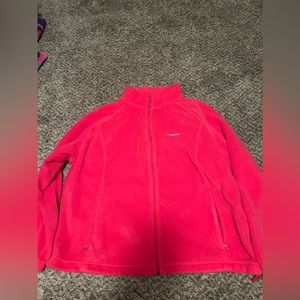 Columbia hot pink zip up jacket